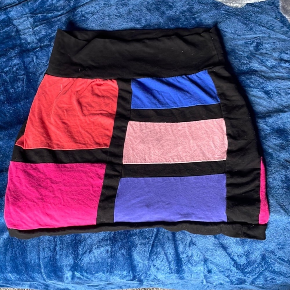Multicolor Pencil Skirt